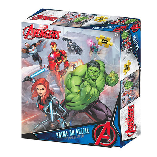 Marvel Assemble 500pc Prime 3D Jigsaw Puzzle MA32602
