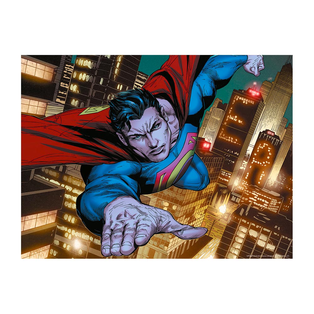 DC Comic Superman 500pc Prime 3D Jigsaw Puzzle SM32577