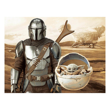 Star Wars Mandalorian & Grogu 500pc Prime 3D Jigsaw Puzzle ST32629