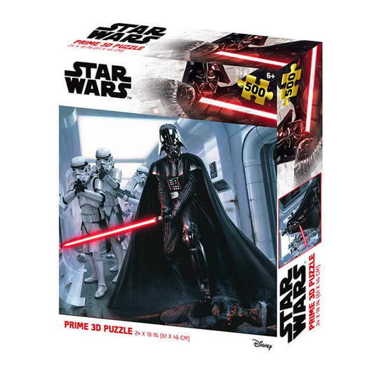 Star Wars Darth Vader & Storm Troopers 500pc Prime 3D Jigsaw Puzzle ST32635