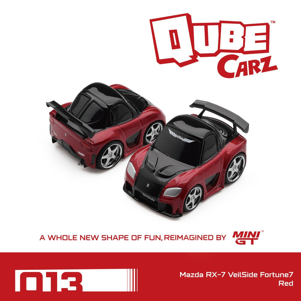 QubeCarz 013 Mazda RX-7 VeilSide Fortune7 by MiniGT