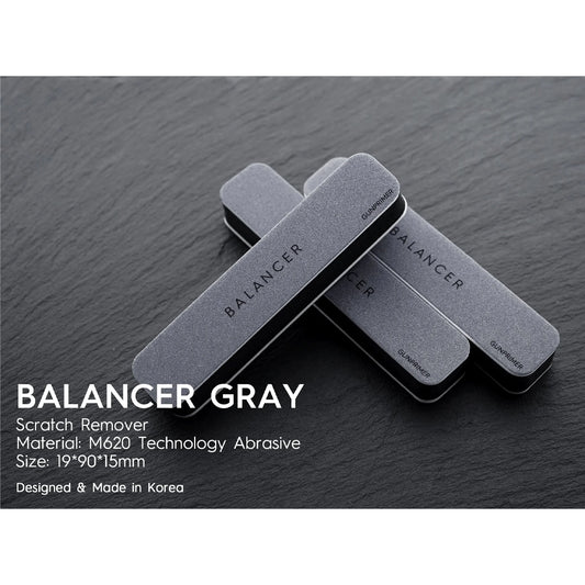 Gunprimer BALANCER Grey Fine Grit (3pc) Scratch Remover Polishing Model Kit Tool