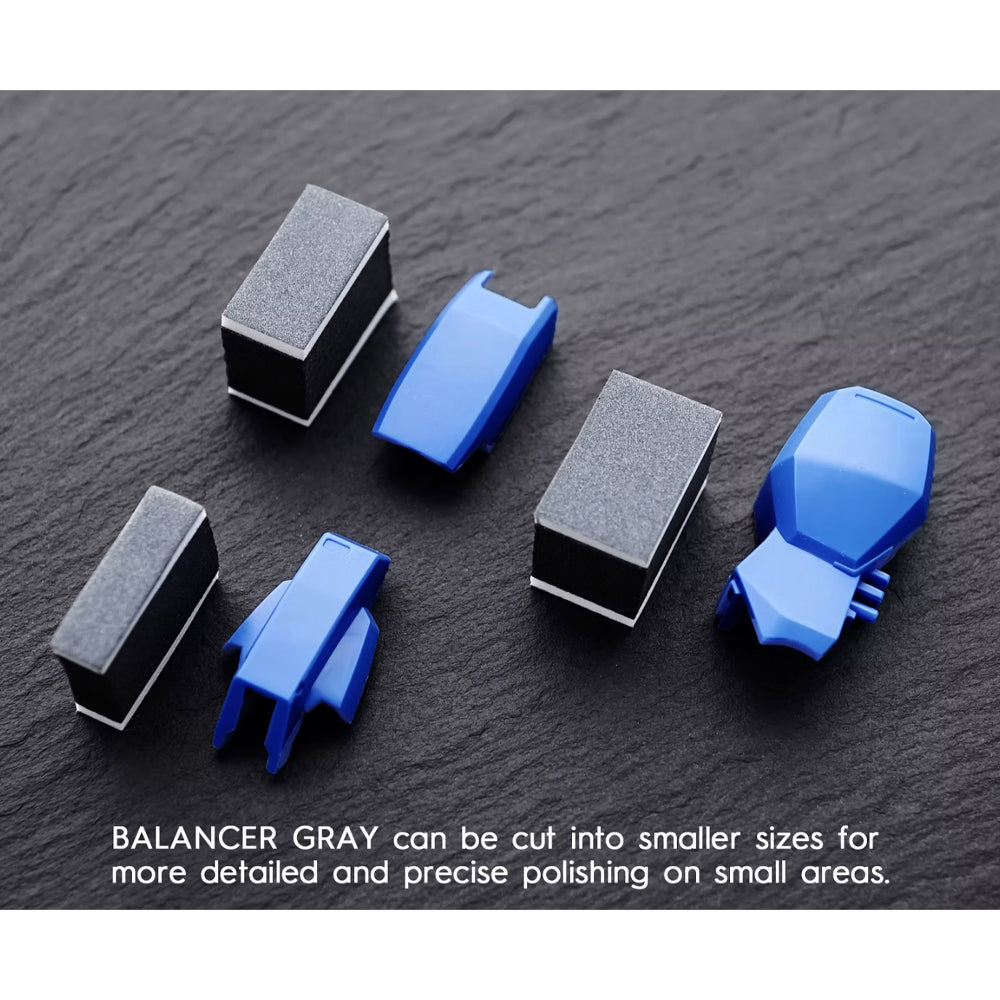 Gunprimer BALANCER Grey Fine Grit (3pc) Scratch Remover Polishing Model Kit Tool