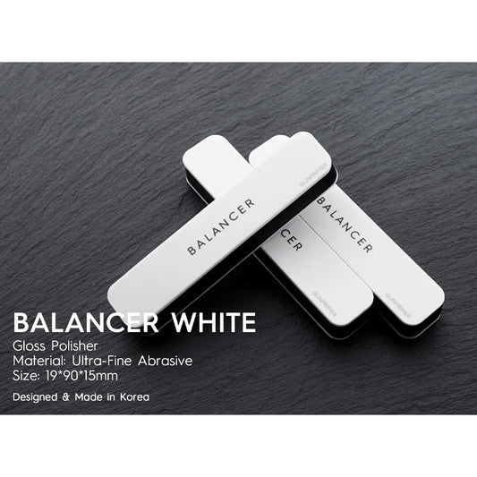 Gunprimer BALANCER White Ultra Fine Grit (3pc) Gloss Polishing Model Kit Tool