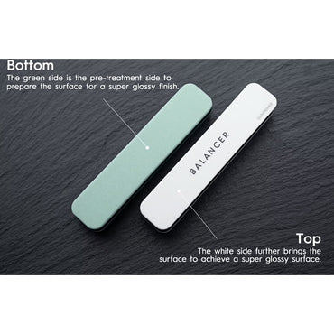 Gunprimer BALANCER White Ultra Fine Grit (3pc) Gloss Polishing Model Kit Tool