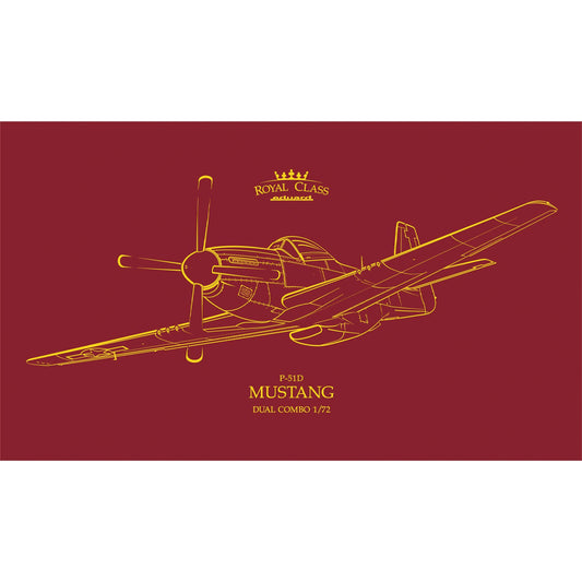 Eduard R0021 Royal Class: P-51D Mustang Dual Combo 1:72 Model Kit