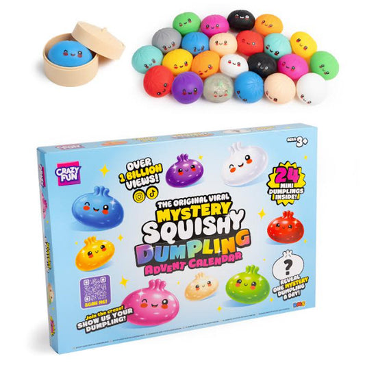 RMS Crazy Fun - The Original Mystery Squishy Dumpling 2026 Advent Calendar