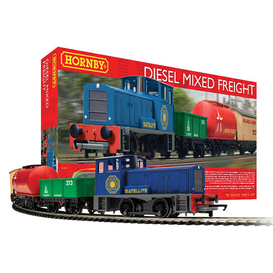 Hornby R1292M Diesel Mixed Freight Train Set