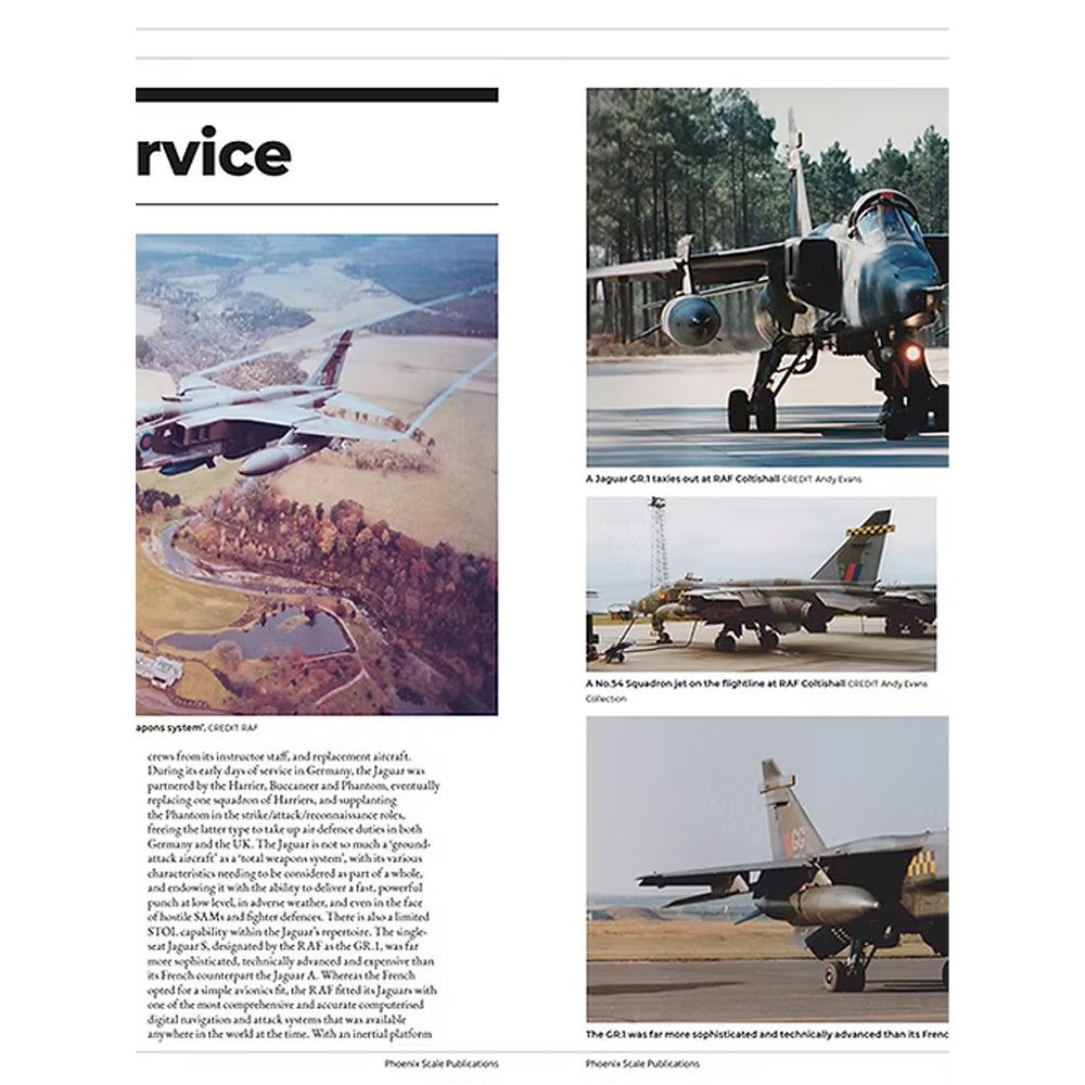 Sepecat Jaguar GR.1/GR.1A RAF & International by Andy Evans - Phoenix Red 10