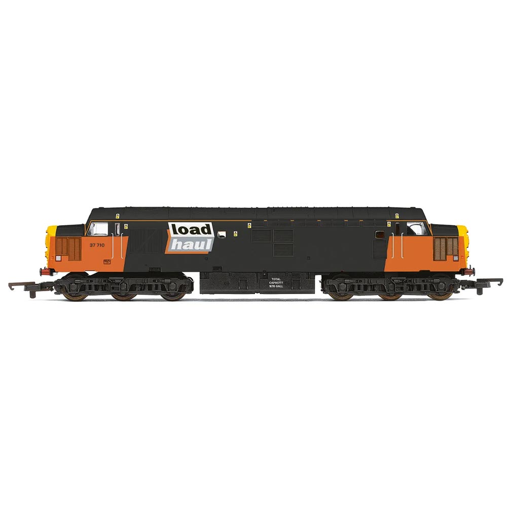 Hornby R30188 Railroad Plus Loadhaul Class 37 Co-Co 37710 - Era 8