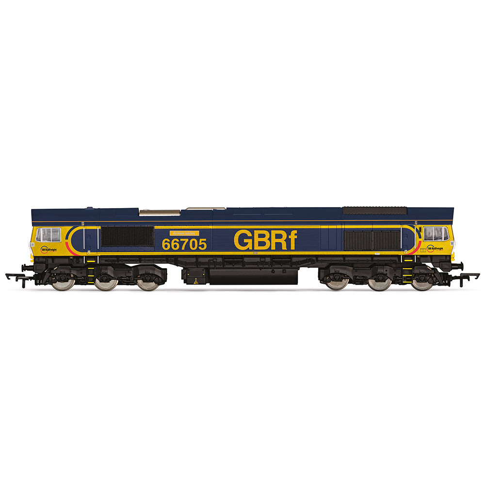 Hornby R30334 GBRf, Class 66, Co-Co, 66705 'Golden Jubilee' - Era 9 OO Gauge