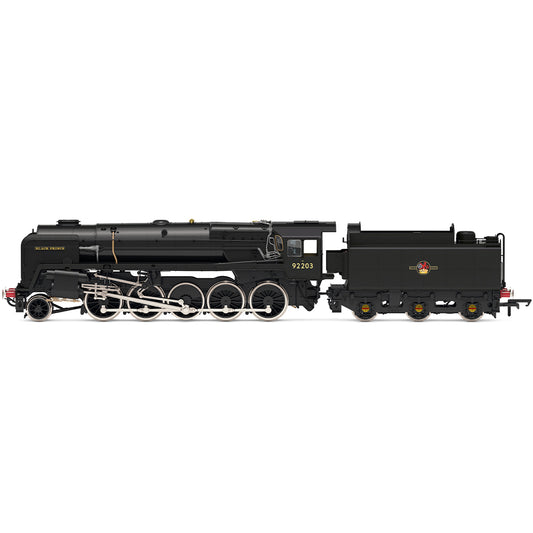 Hornby R30351 BR Class 9F, 2-10-0, 92203 'Black Prince' - Era 6 OO Gauge