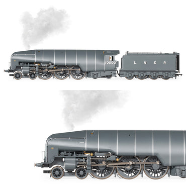 Hornby R30352SS LNER, W1 Class, 4-6-4, 10000 'Hush Hush' w/Steam Generator Era 3