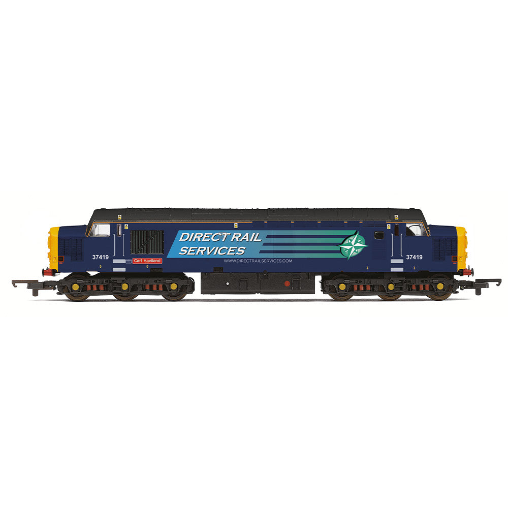 Hornby R30437TXS RailRoad DRS - Class 37 'Carl Haviland' 37419 DCC Sound Fitted