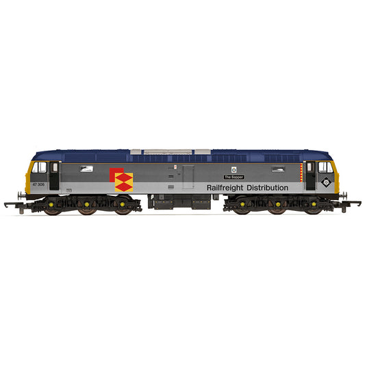 Hornby R30440TXS RailRoad Railfreight Dist. Class 47 The Sapper 47306 DCC SF