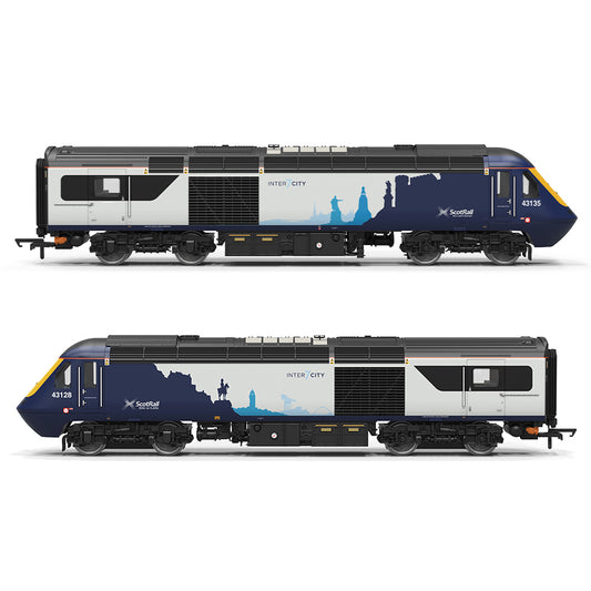 Hornby R30464TXS ScotRail Class 43 HST Bo-Bo Train Pack - SF HO/OO Gauge