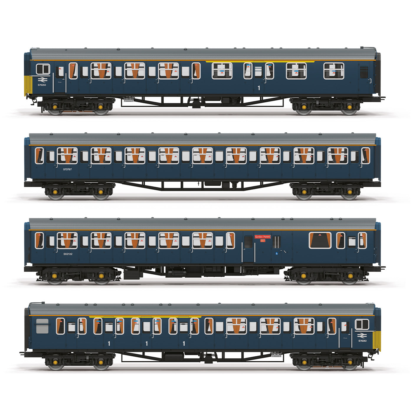 Hornby R30469 Class 423 4 VEP Train Pack 3417 Gordon Pettitt