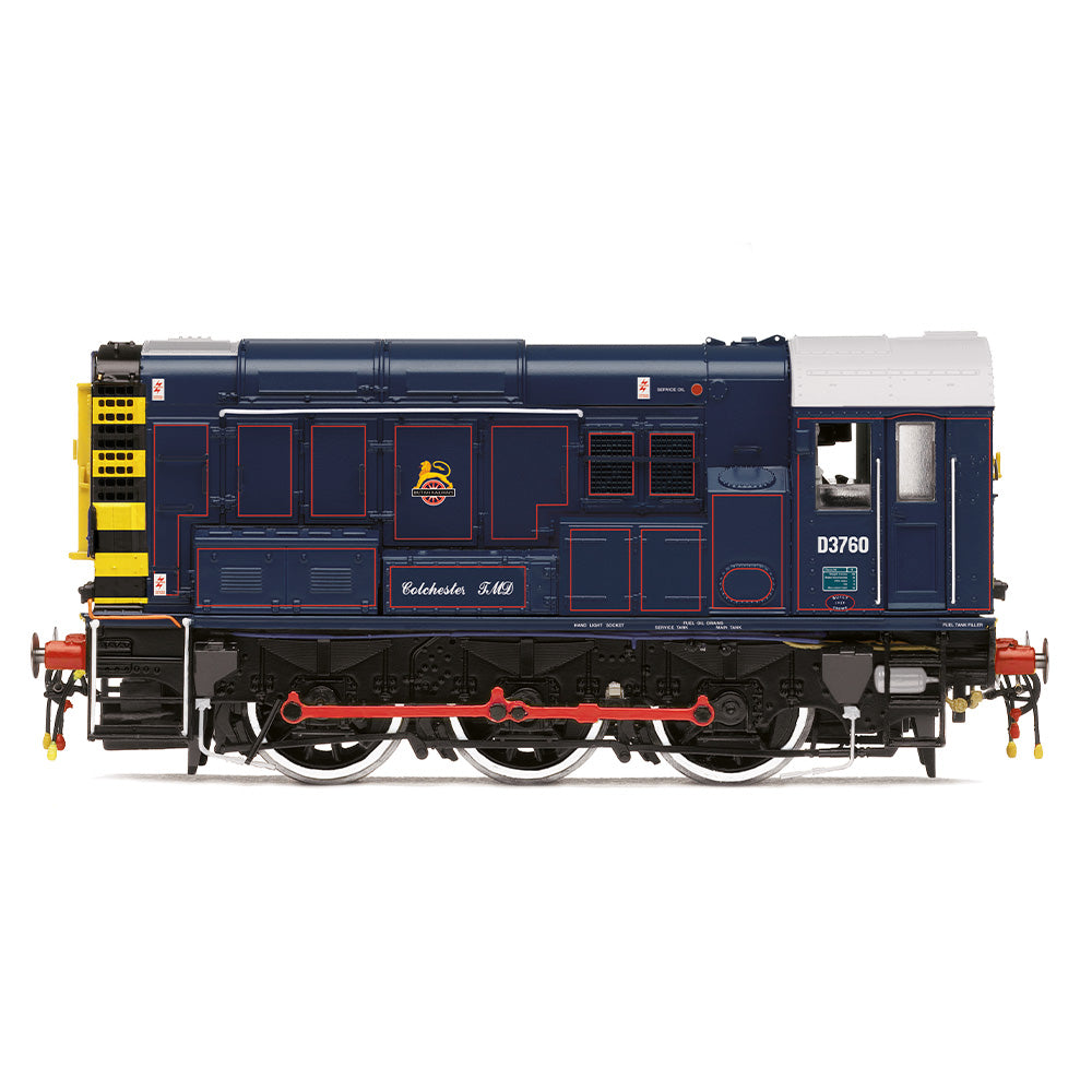 Hornby R30507 BR Class 08 D3760 Colchester TMD