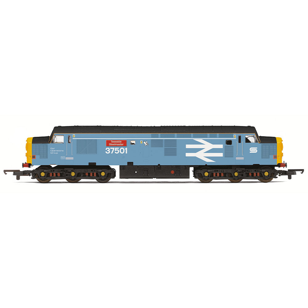Hornby R30545 RailRoad British Steel Class 37 Teesside Steelmaster 37501