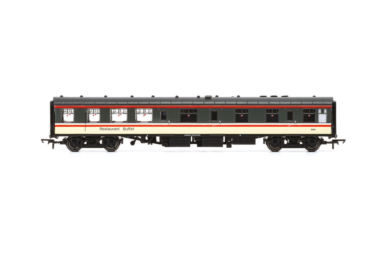 Hornby R40218 BR InterCity, Mk1 RBR, 1646 - Era 7