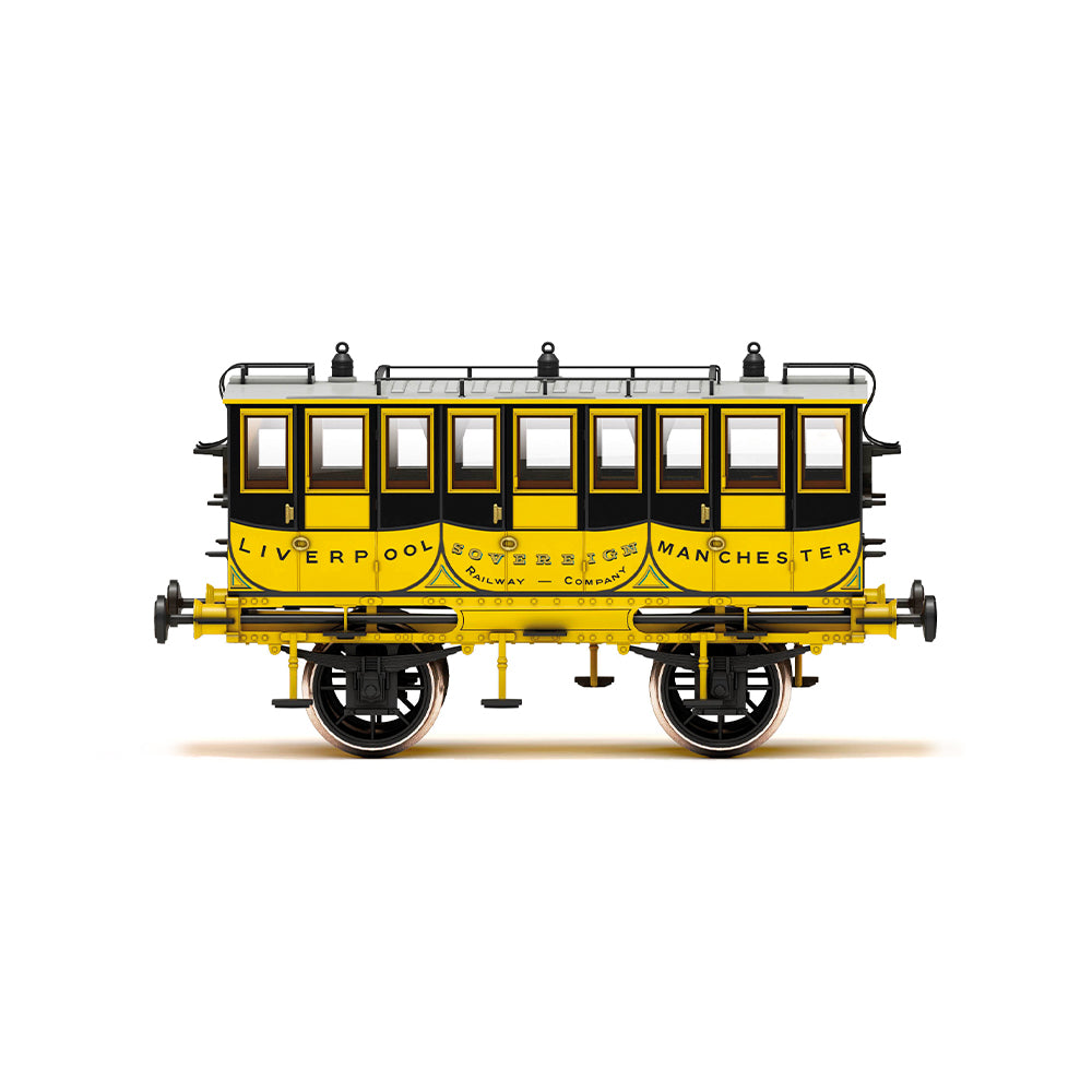 Hornby R40445 L&MR, 1st Class coach ‘Sovereign’ - Era 1 OO Gauge