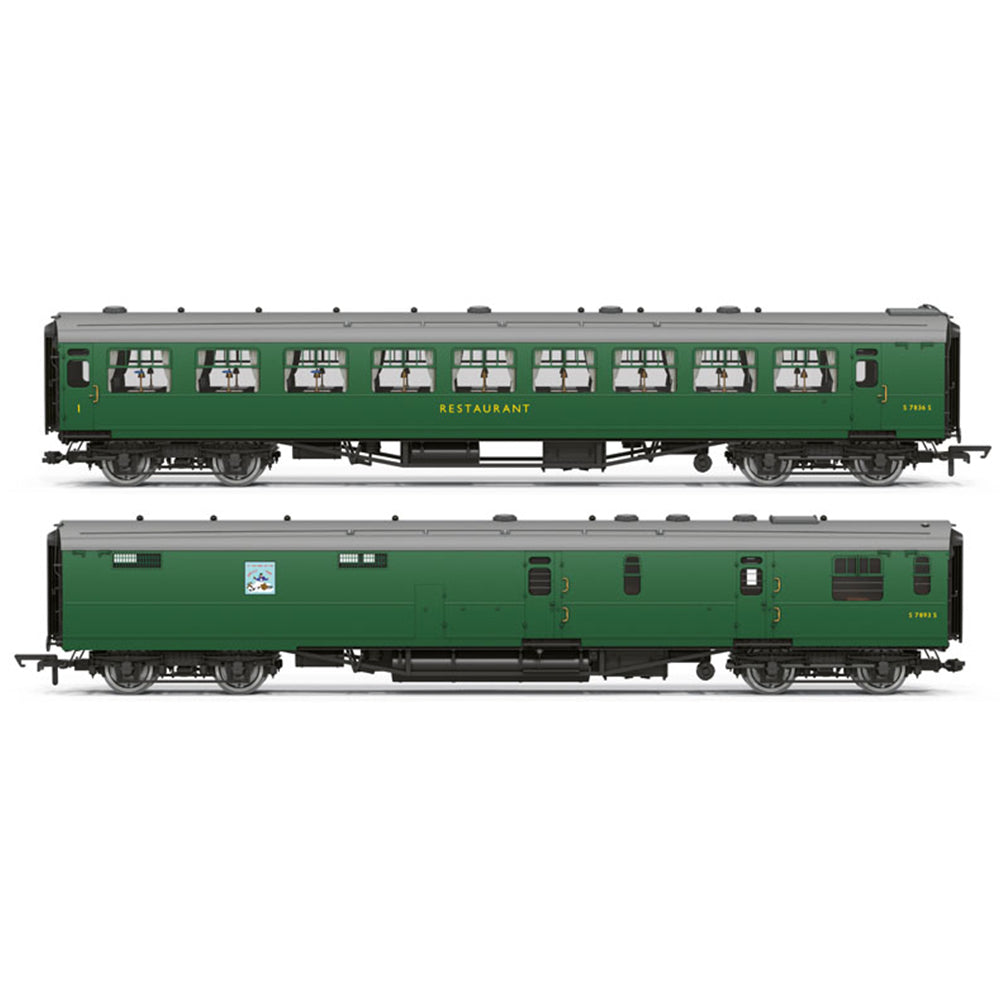 Hornby R40471 BR Kitchen Buttery Car & Comp. Restaurant - Jolly Tar 7834 2-Pack