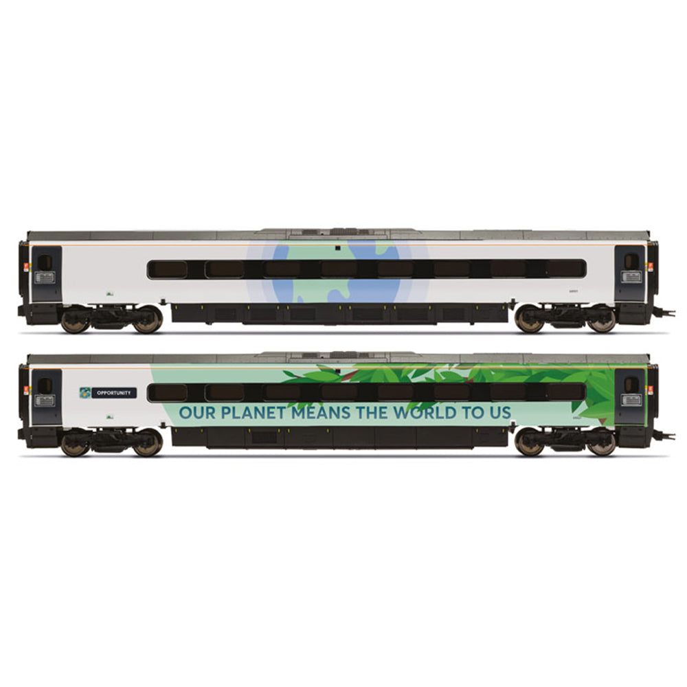 Hornby R40482 Avanti West Coast Class 390 Climate Change Livery Coach Pack 2