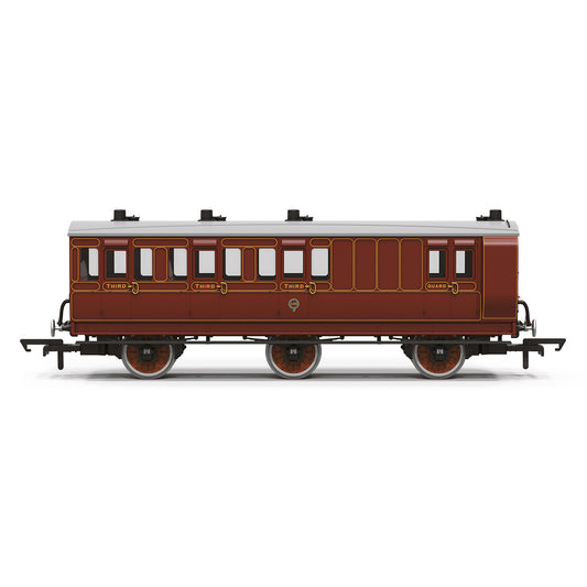 Hornby R40540 LB&SCR 6 wheel Brake third class coach 106