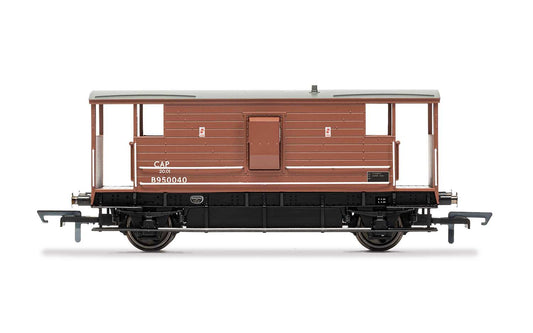 Hornby R60019 BR (ExLMS), 20 T Brake Van, B950040 - Era 7 OO Gauge
