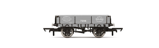Hornby R60093 3 Plank Wagon T. Burnett - Era 3 OO Gauge