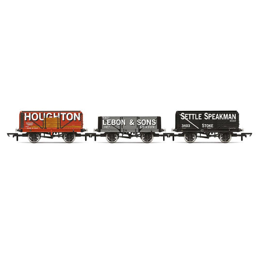Hornby R60116 Triple Wagon Pack Houghton Main Thos. Lebon & Sons & Settle Speakman - Era 3