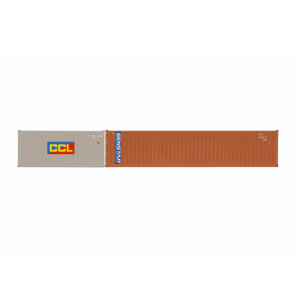 Hornby R60127 CCL & Genstar Container Pack 1 x 20' & 40' Containers - Era 11 OO
