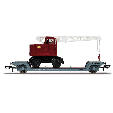Hornby R60238 GWR, Loriot Y Machinery Truck with Load No. 2 - Era 3 OO Gauge