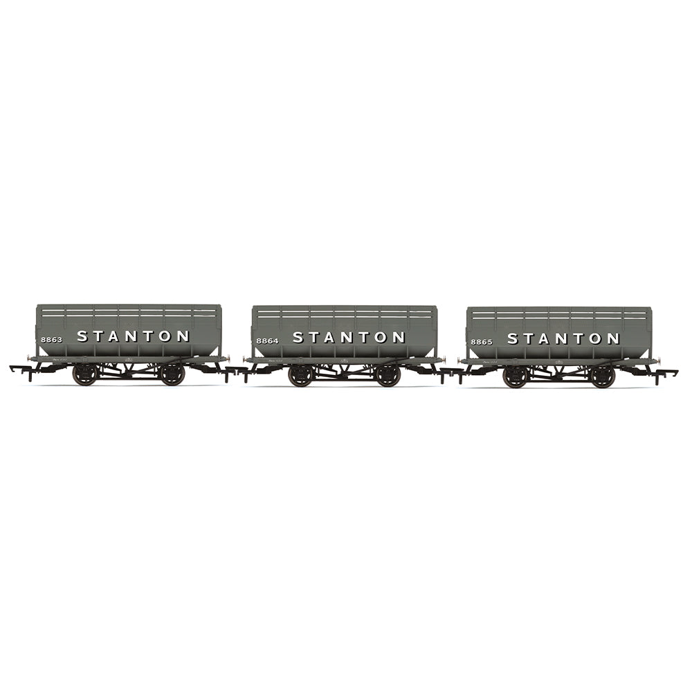 Hornby R60254 Stanton Coke Hopper Wagon Triple Pack OO Gauge