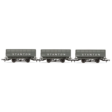 Hornby R60254 Stanton Coke Hopper Wagon Triple Pack OO Gauge