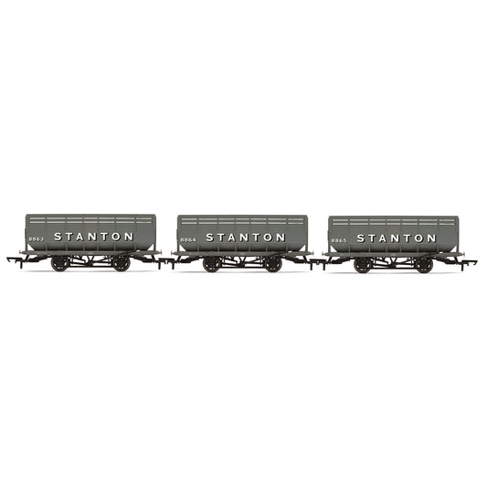 Hornby R60254 Stanton Coke Hopper Wagon Triple Pack OO Gauge