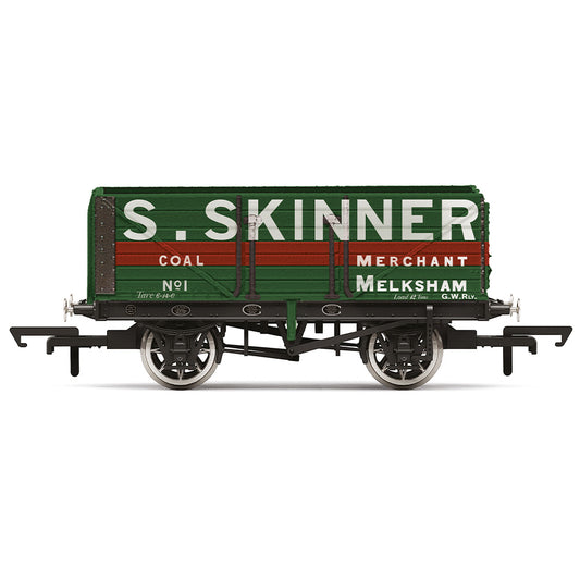 Hornby R60343 S Skinner Coal Merchant 7 Plank Wagon