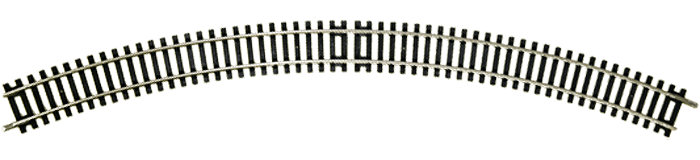 HORNBY Track Single 1x R609 3rd Radius Double Curve