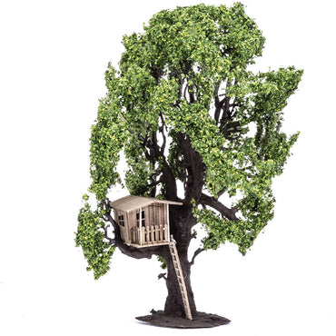Hornby Scenics R7224 Scalextric Tree with Tree House Scenic Materials