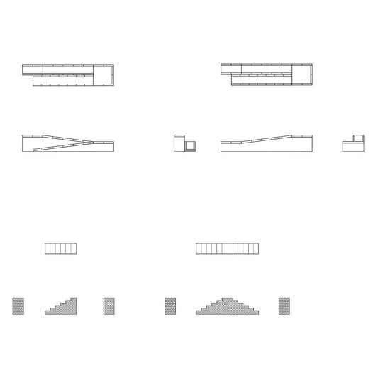 Hornby R7371 Platform Steps