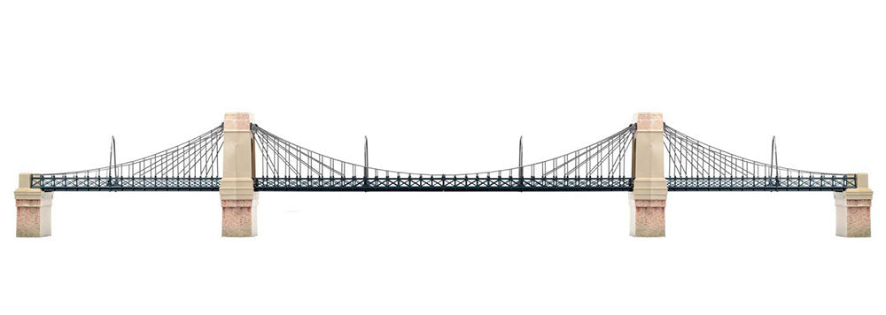 HORNBY Train Set Track HL14 Jadlam Railway Layout w/Grand Suspension Bridge