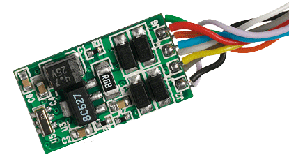HORNBY Digital R8249 Loco Train Decoder V1.3 8pin DCC Chip NMRA Pk x 4