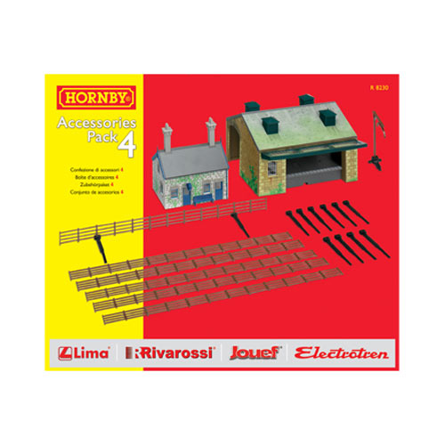 HORNBY R8230 Accessories Pack 4 Buildings