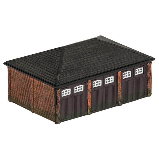 HORNBY Skaledale R9812 Triple Garage - OO Gauge Buildings