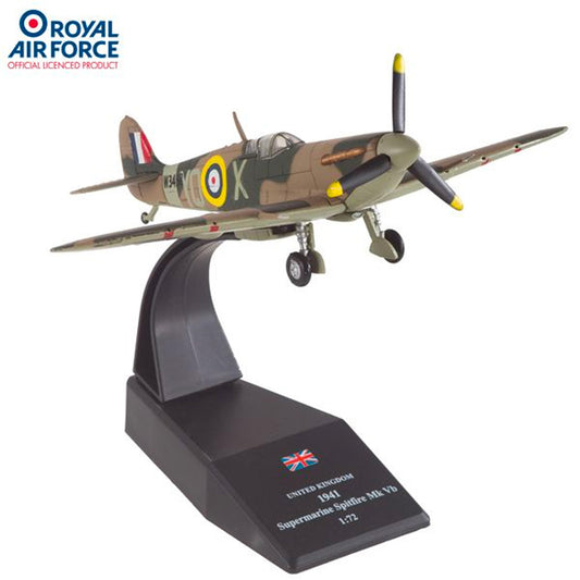 RAF Spitfire Mk Vb 1941 Officially Licensed Humatt 1:72 Diecast Model