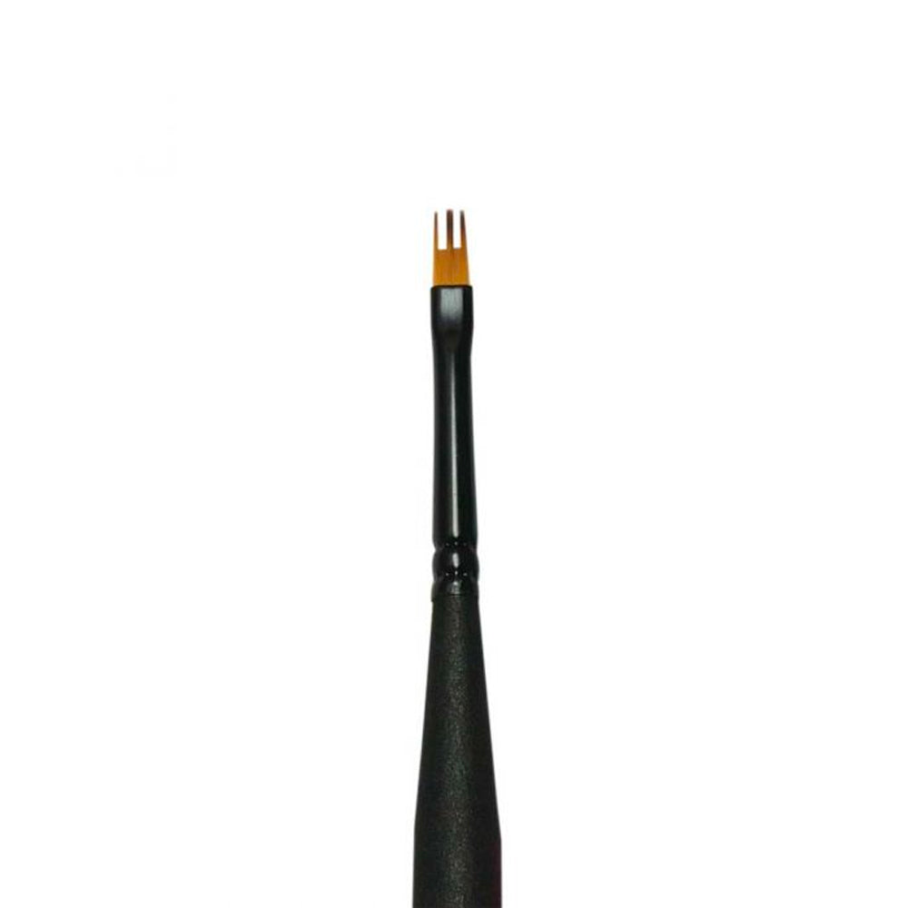 Royal & Langnickel Mini Majestic Flat Wisp 10/0 Paint Brush R4200FW-10/0
