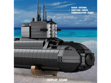 Reobrix Nuclear Submarine 1498pc Construction Set RBX00800