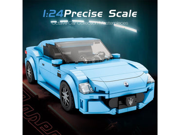 Reobrix Maserati Sky Blue Sports Car 384pc Construction Set RBX00824