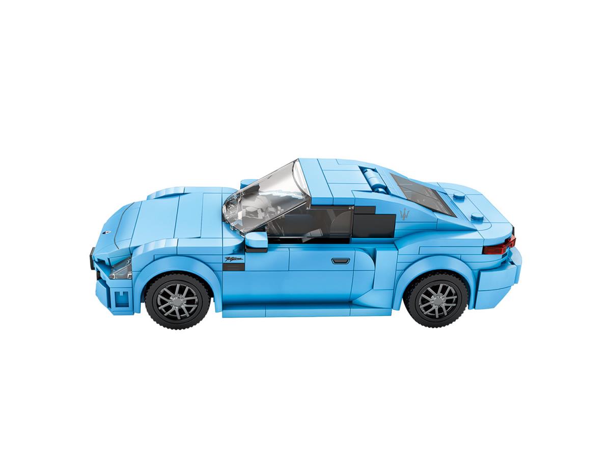 Reobrix Maserati Sky Blue Sports Car 384pc Construction Set RBX00824