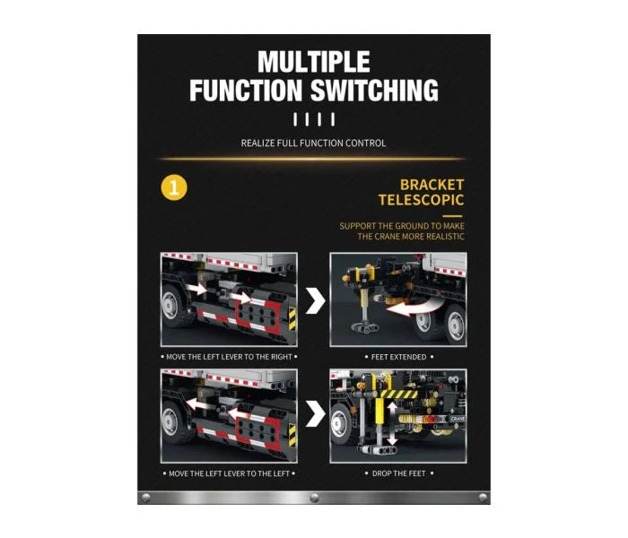 Reobrix RC Crane Lorry 2328pc Construction Set RBX22011